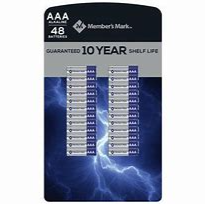 Member's Mark Alkaline AAA