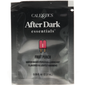 After Dark Flavored Lube Packet Fruit Punch